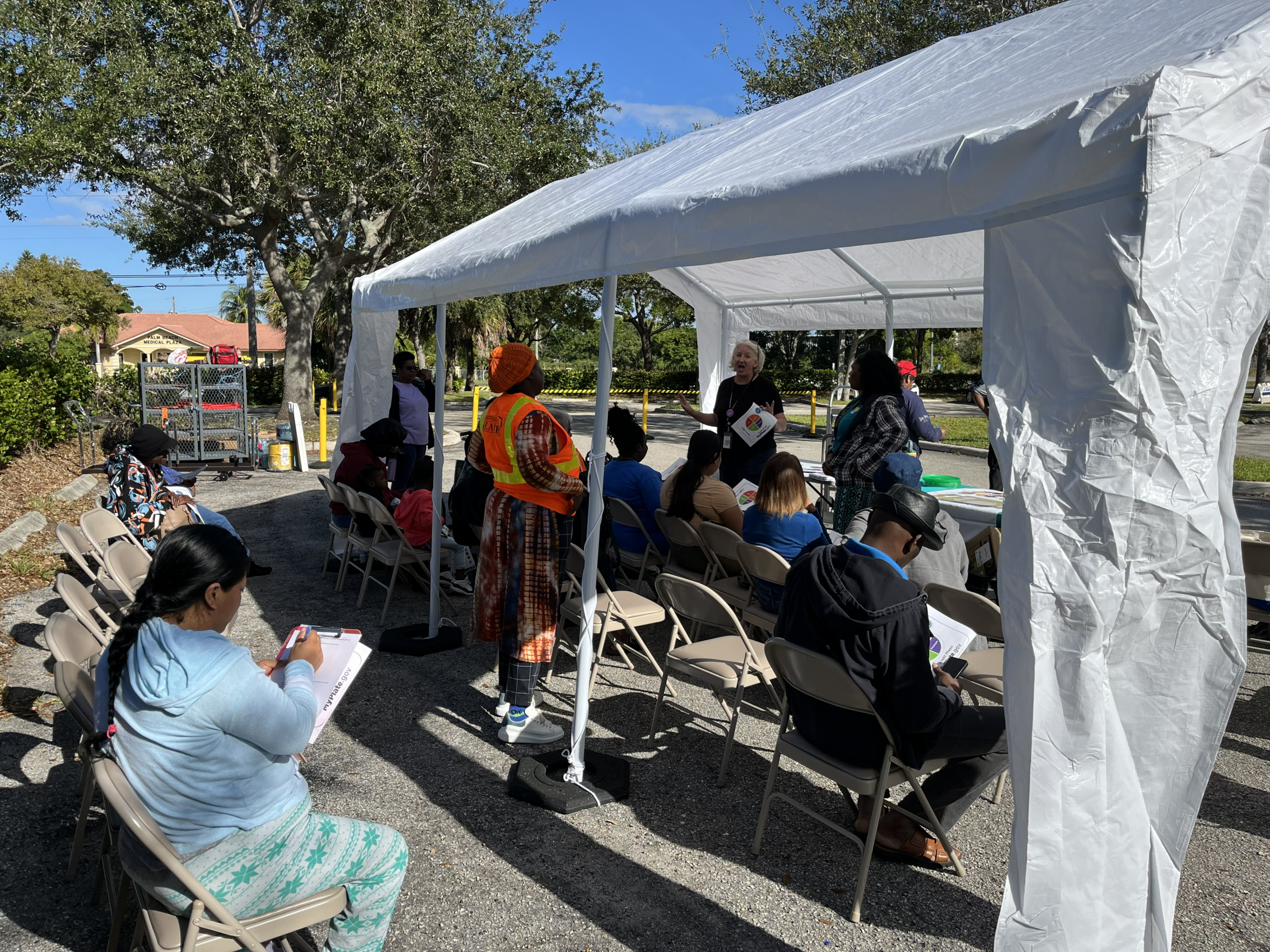 Palm Beach Food Bank Food Drive and Donation Event