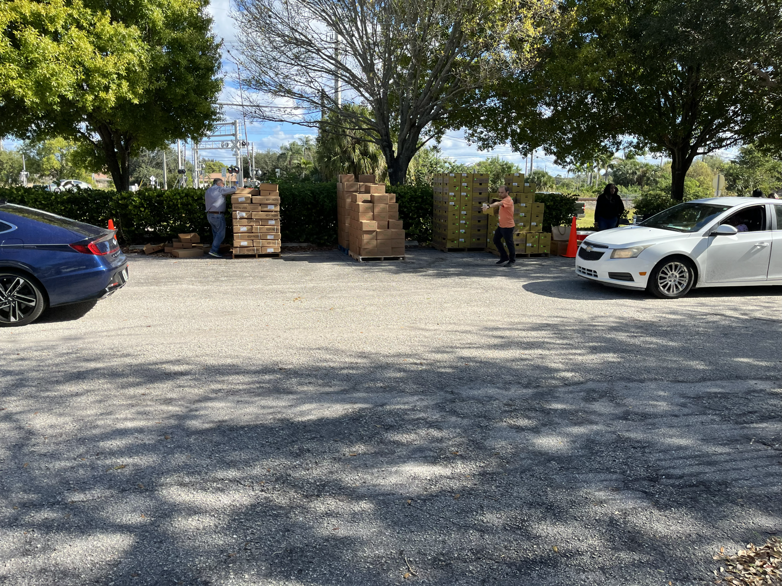 Palm Beach Food Bank Food Drive and Donation Event