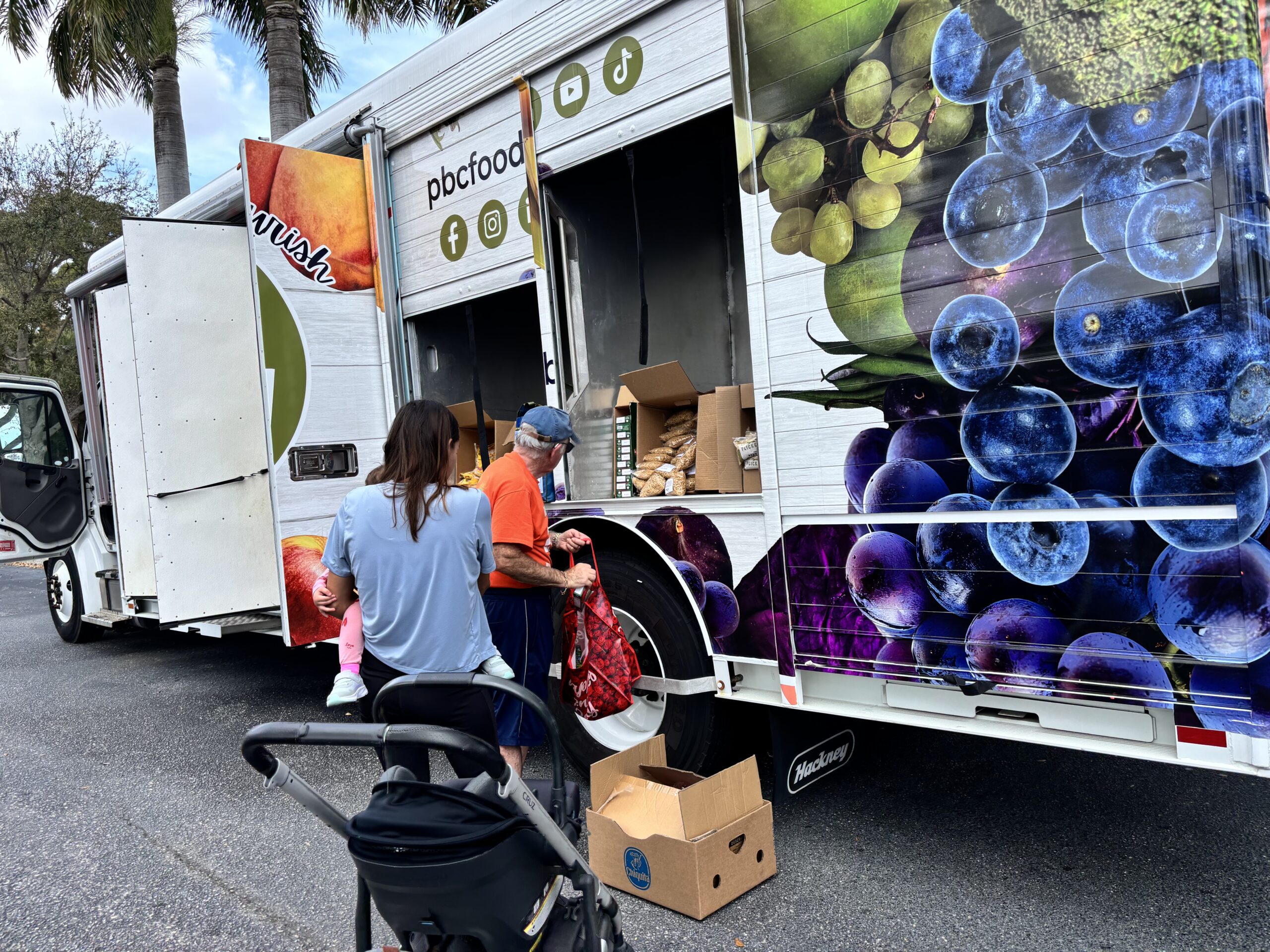 Palm Beach Food Bank Food Drive and Donation Event