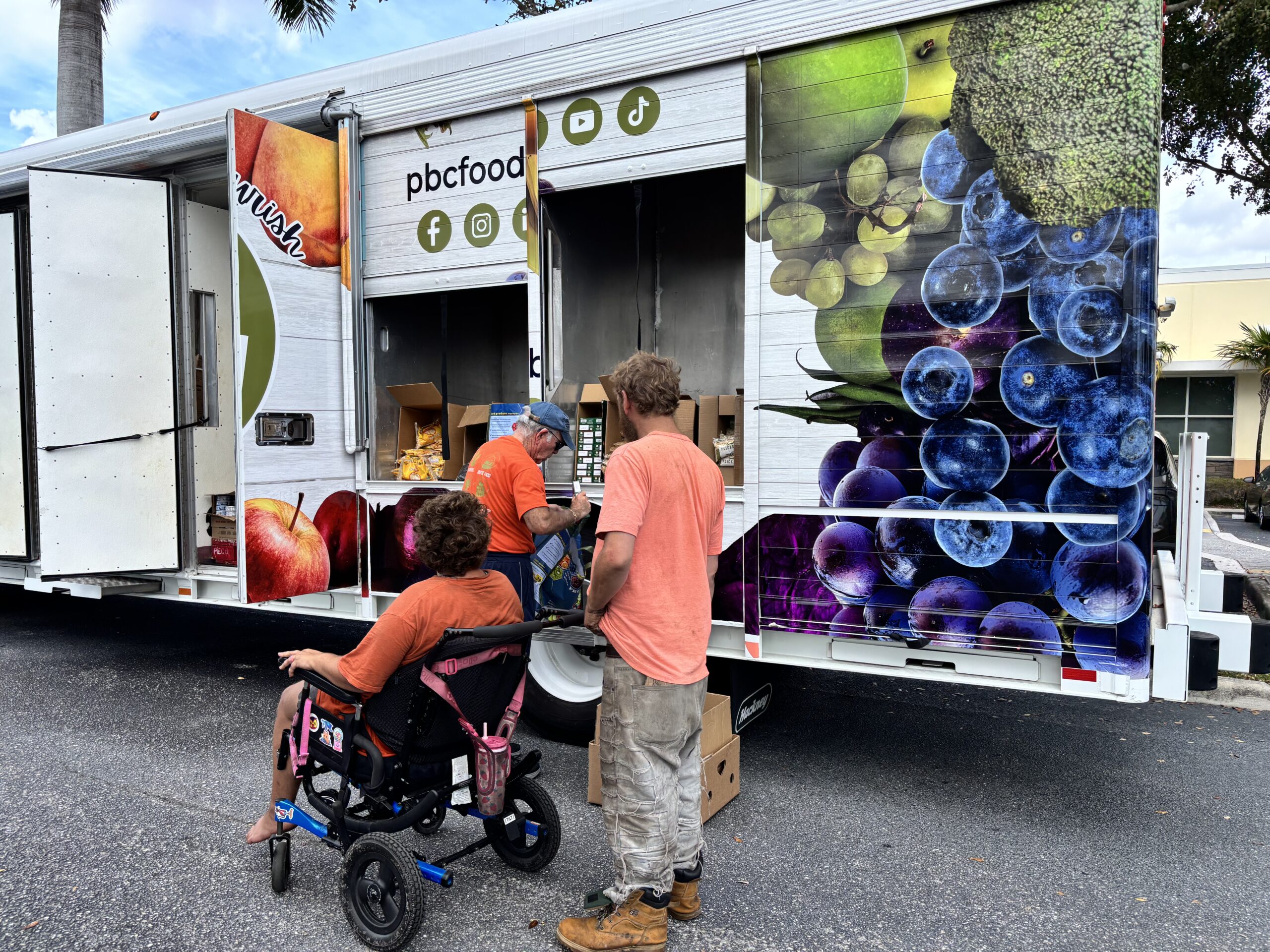 Palm Beach Food Bank Food Drive and Donation Event