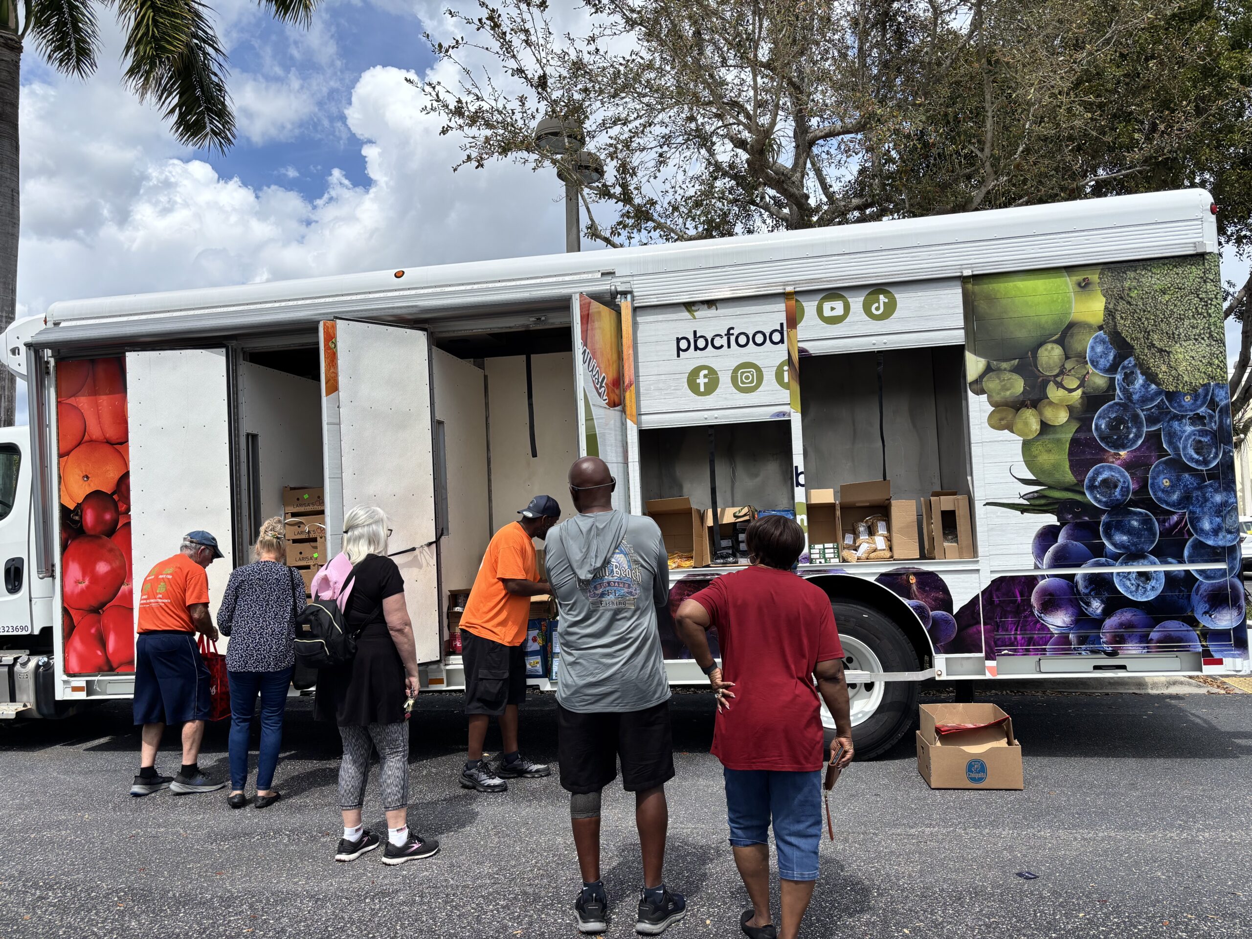 Palm Beach Food Bank Food Drive and Donation Event