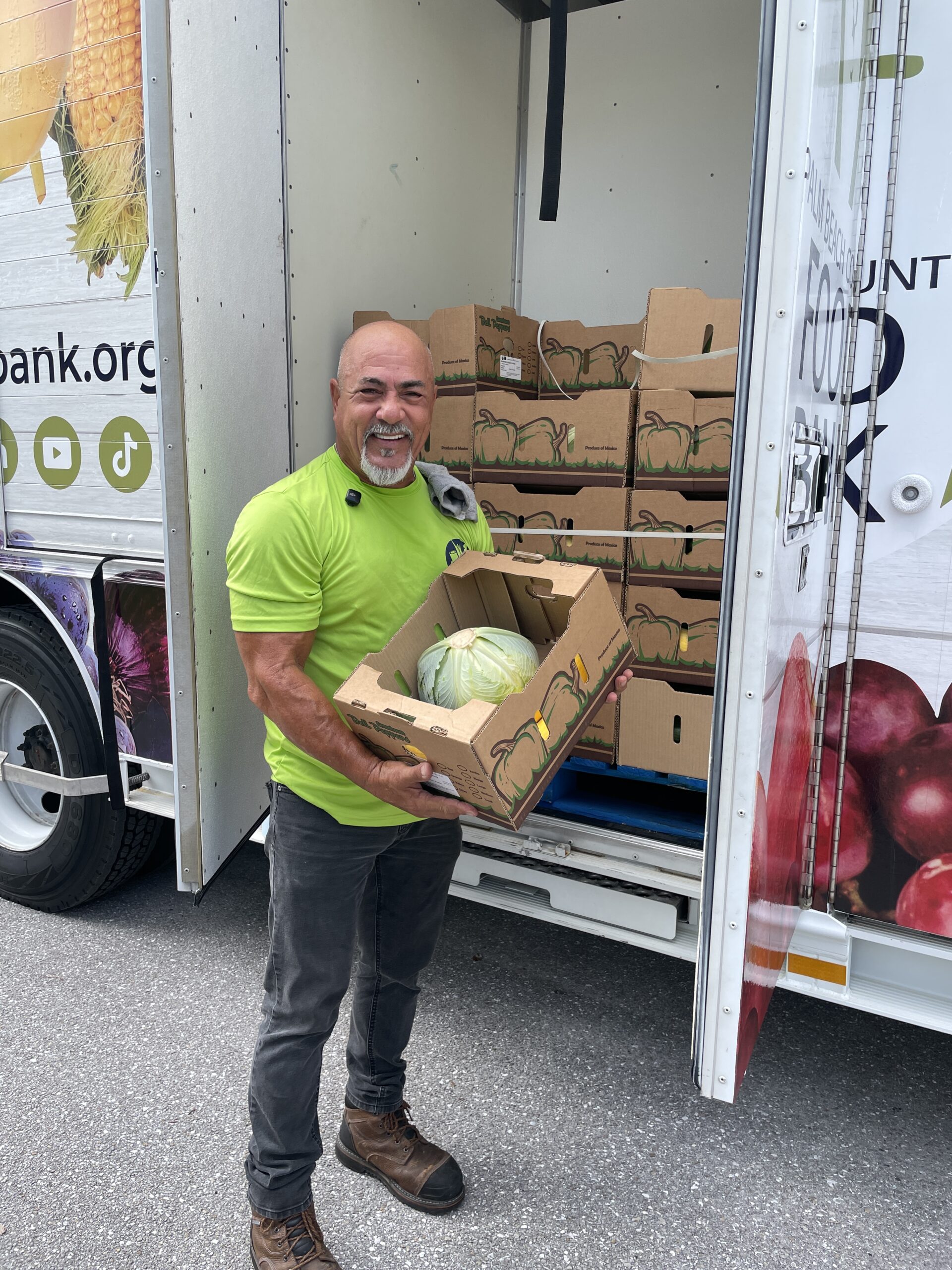 Palm Beach Food Bank Food Drive and Donation Event