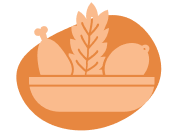 basket of food icon