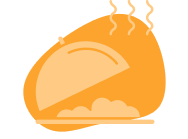 Hot meal icon