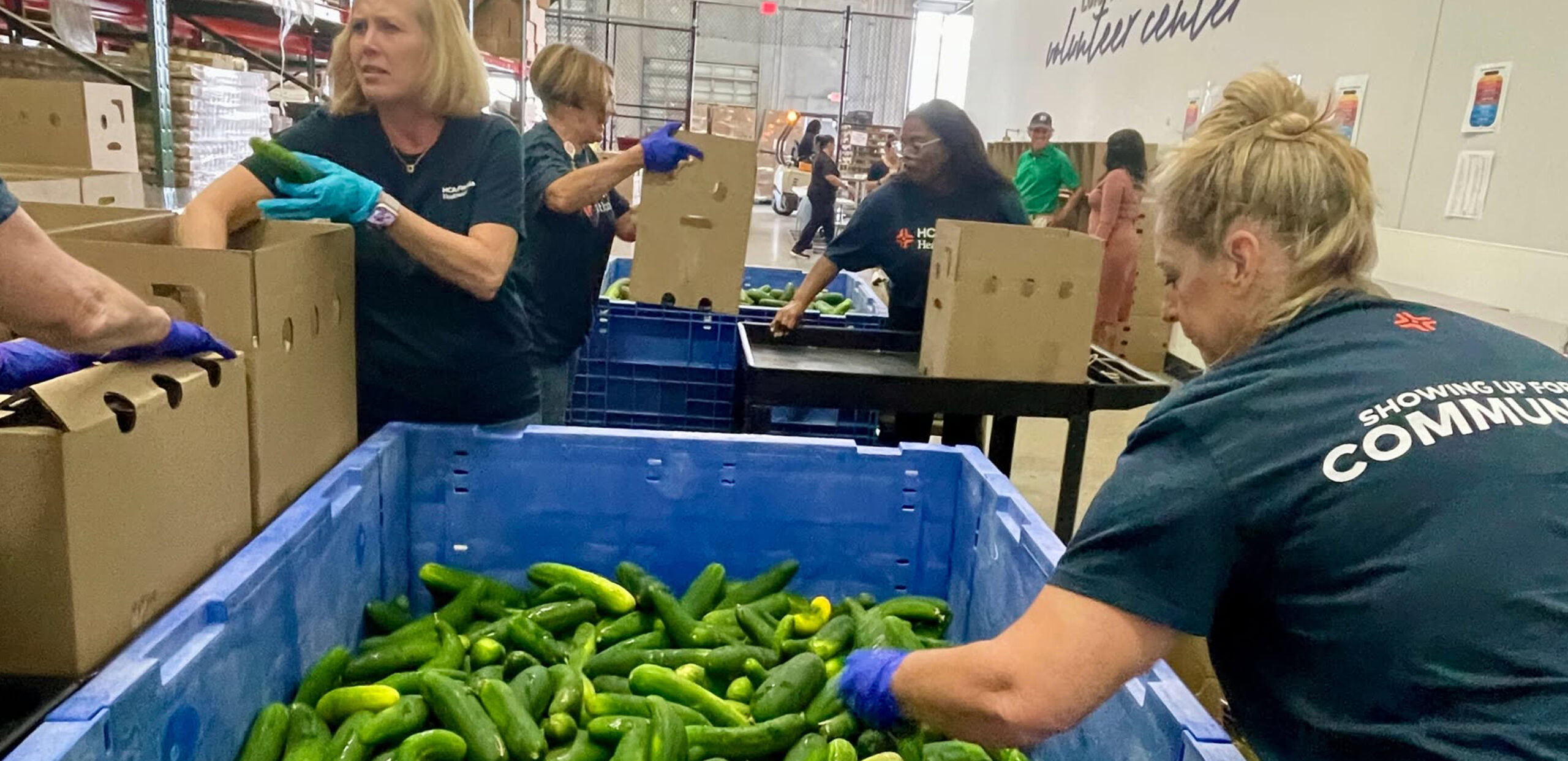 Food Donation volunteers