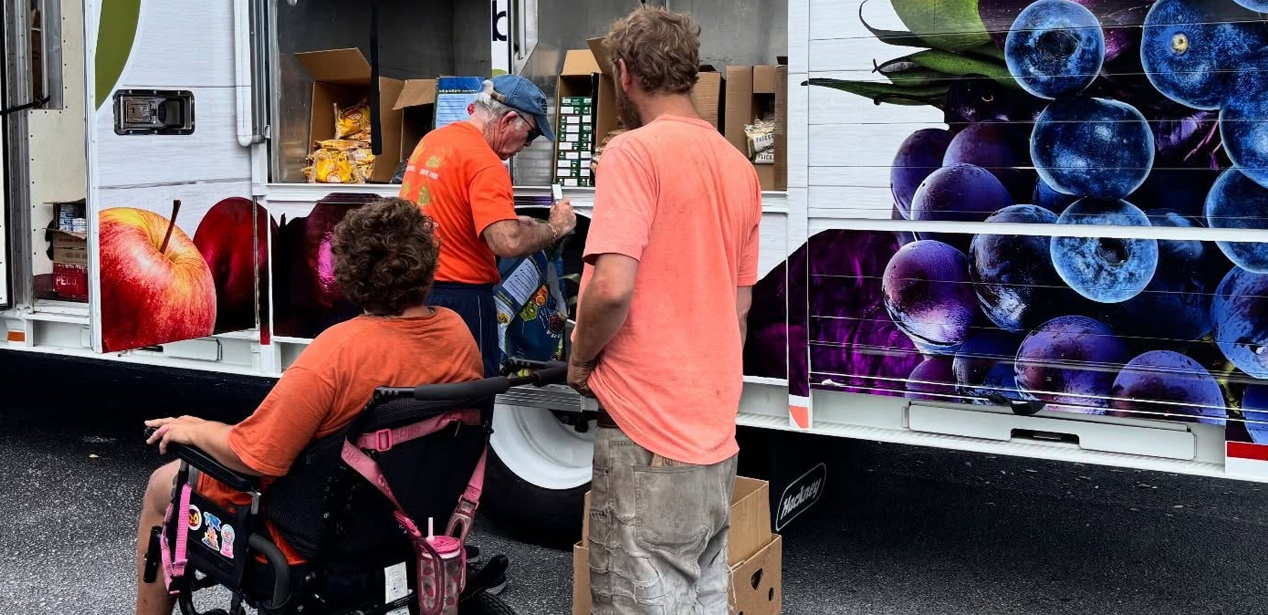 Food donation pick up