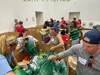 WPBF and Florida Weekly coverage of National Association of Letter Carriers Stamp Out Hunger Food Drive 2022 | May 12, 2022