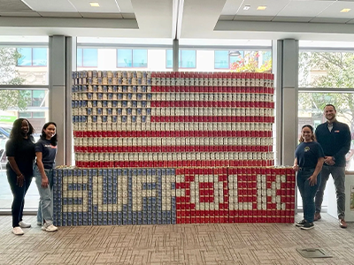4,000 can food structure