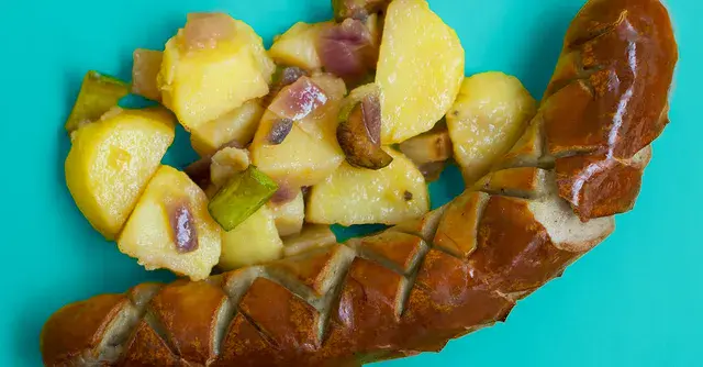 Breakfast Potatoes and Turkey Sausage